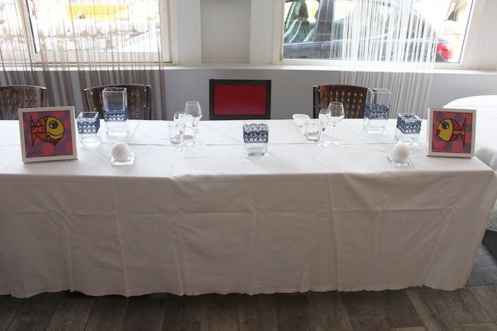 Essai table d'honneur