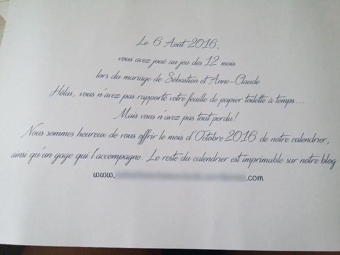 texte souvenir dos calendrier