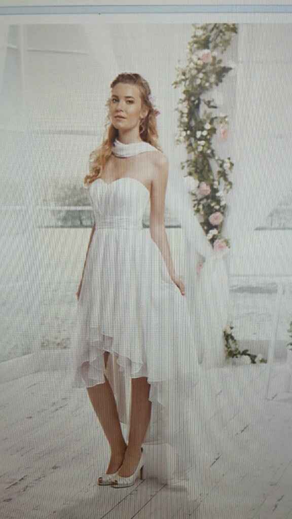 Montrez moi vos robes de mariée courtes - 1