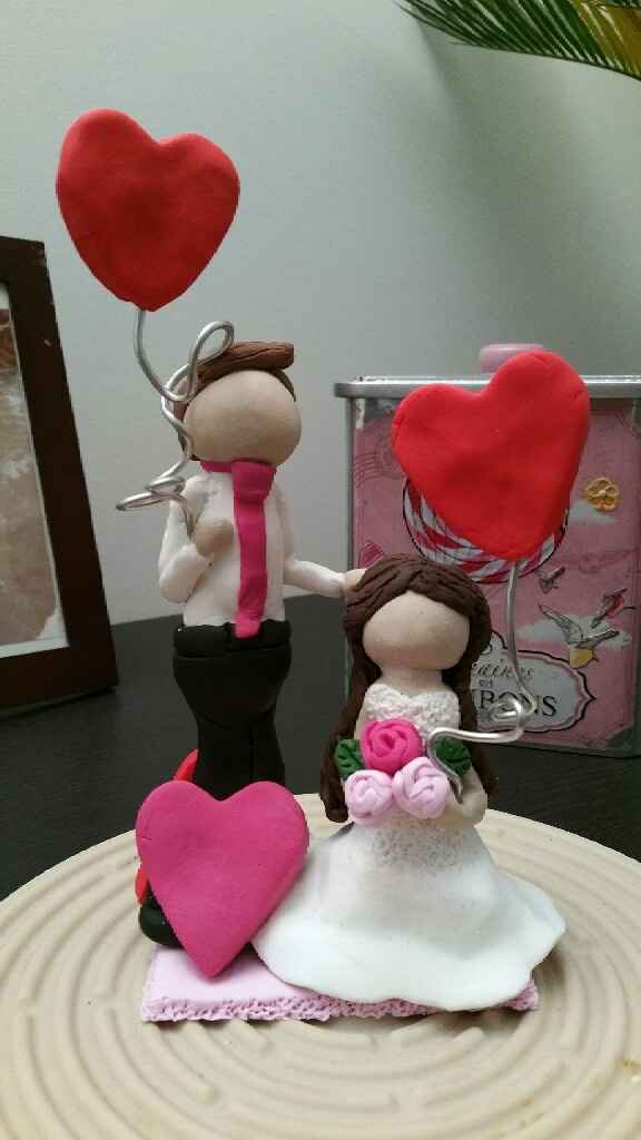 Diy figurine des mariés et porte prénom - 1