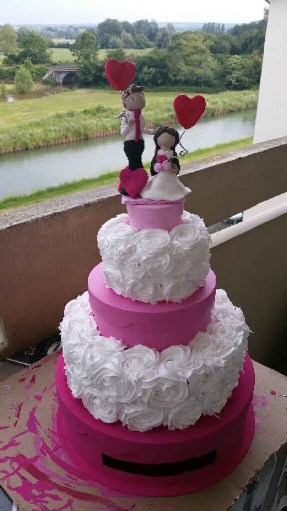 Notre urne version wedding cake ! diy (1/2) - 1