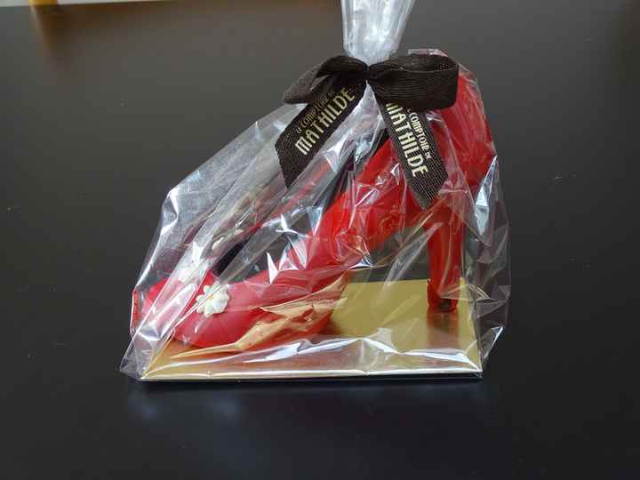 Escarpin en chocolat