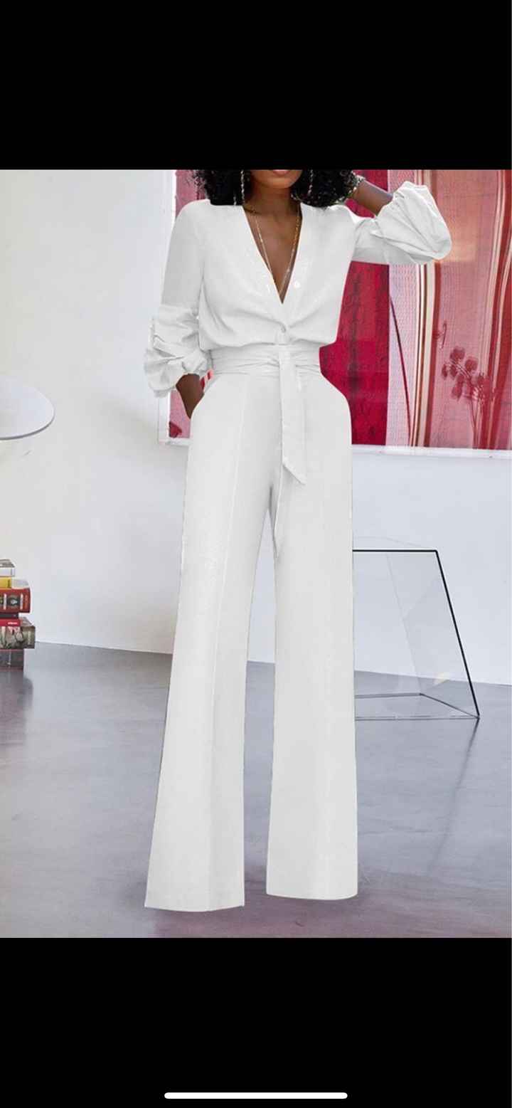 Tenue de la mariée mariage civil - 1