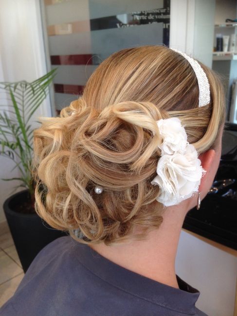 chignon dos