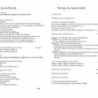 Livret Messe Extrait