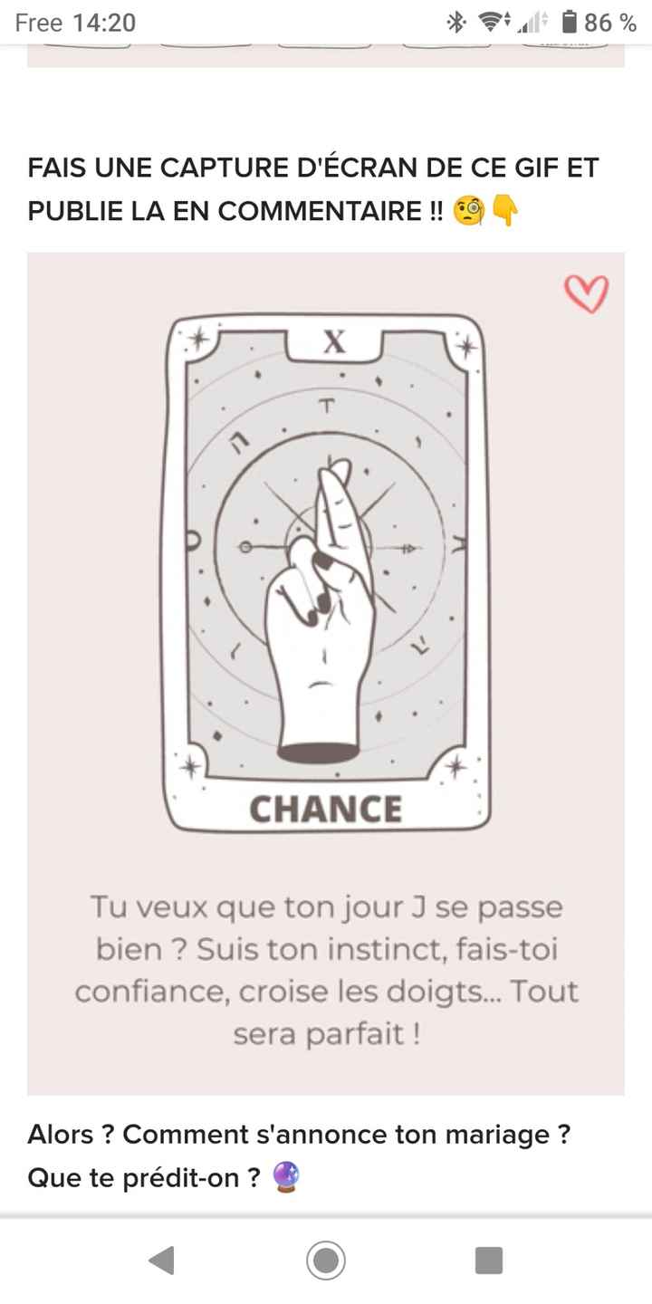 La chance te sourit 🔮😃 - 1