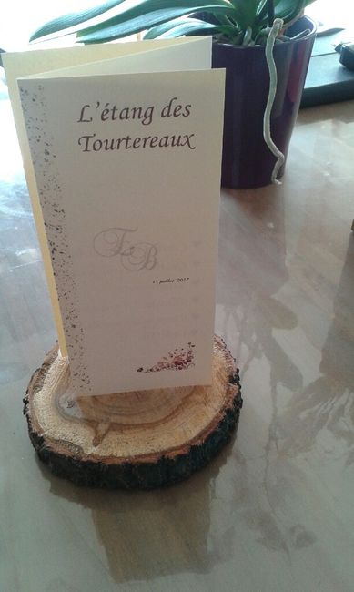 Support de menu.. - 1