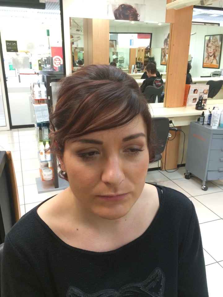Essai maquillage et coiffure doute - 2