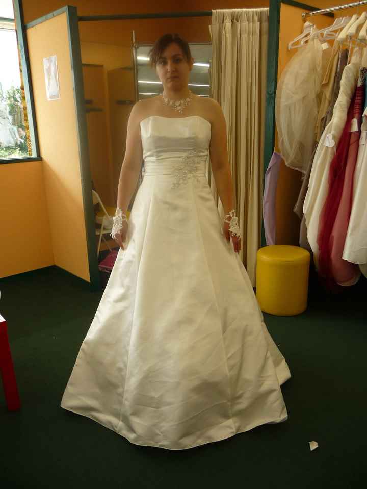 premier essaie de Ma robe 