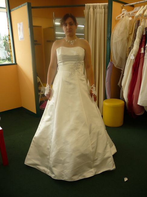 premier essaie de Ma robe 