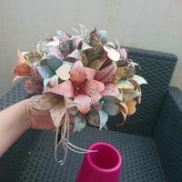 Bouquet de mariée origami : Combien de fleurs? - 2