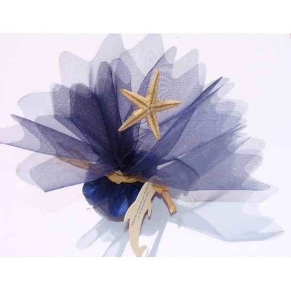 ballontins bleu marine et blanc