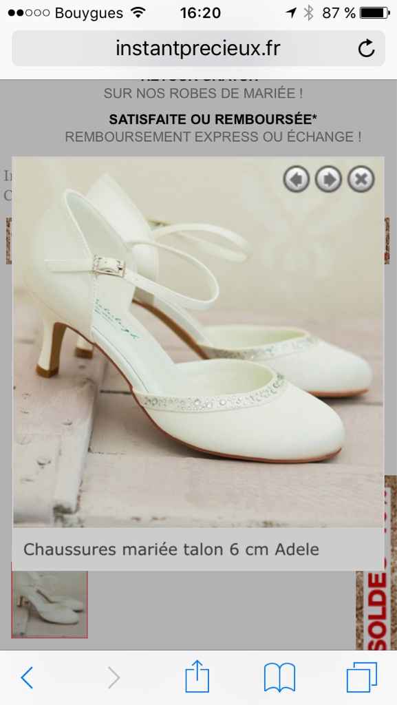 Chaussures commandées - 1