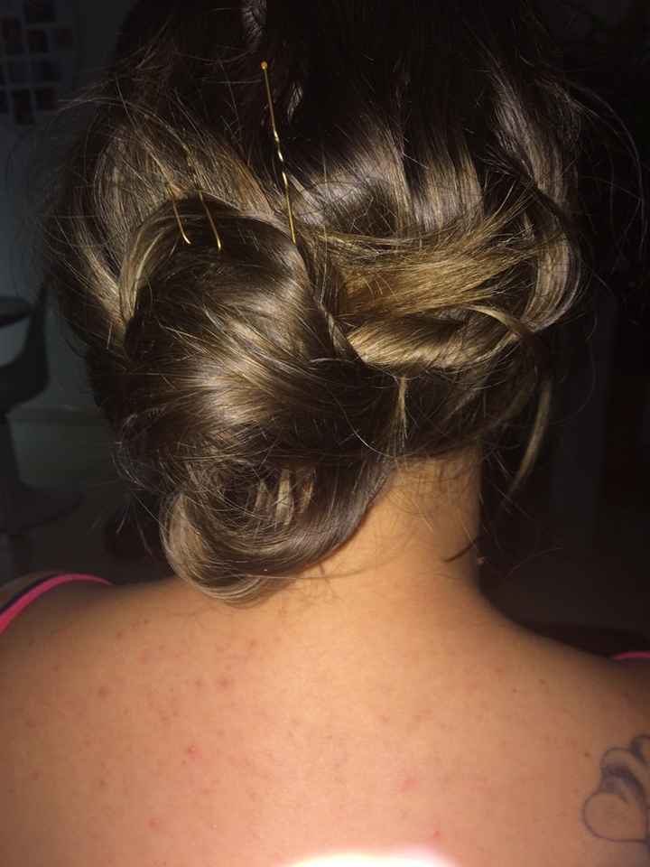 Mon fils m'a fait sa version à lui du chignon ?? - 1