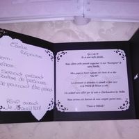 Interieur de mon faire part