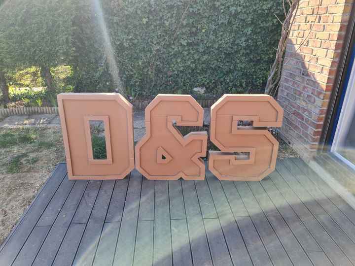 Lettres lumineuses diy - 2