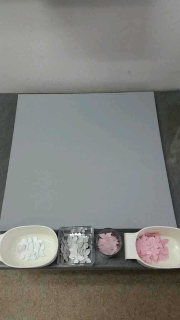 Debut tableau papillon - 1