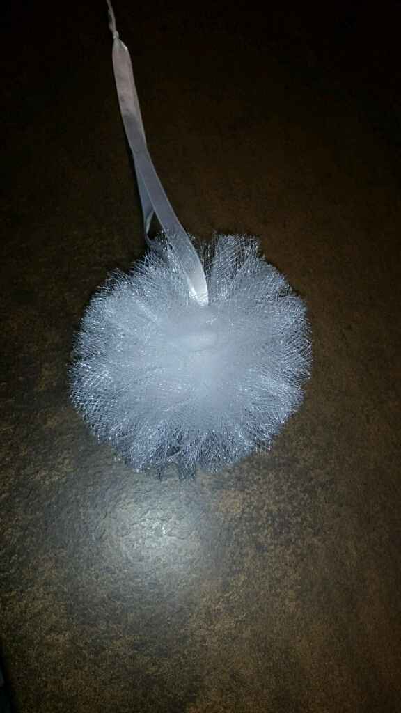 Pompon tulle essai - 2