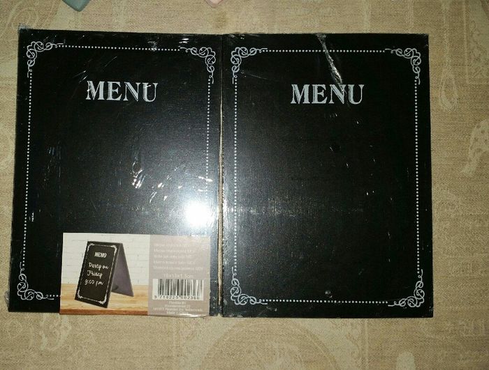 Dilemme pour les menus - 1