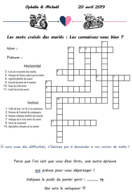 Mots croisés