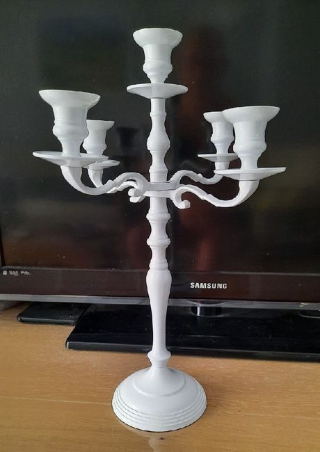 Mes chandeliers centres de table ❤ 1