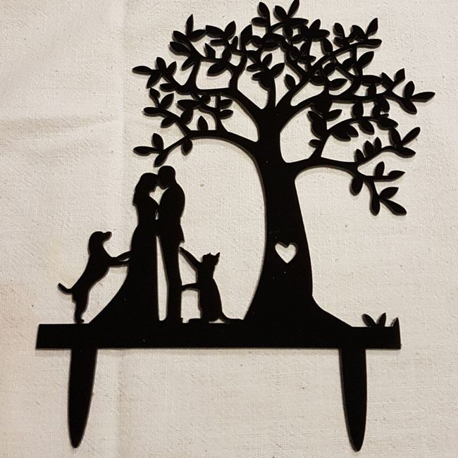 Cake topper pour le fun - 1