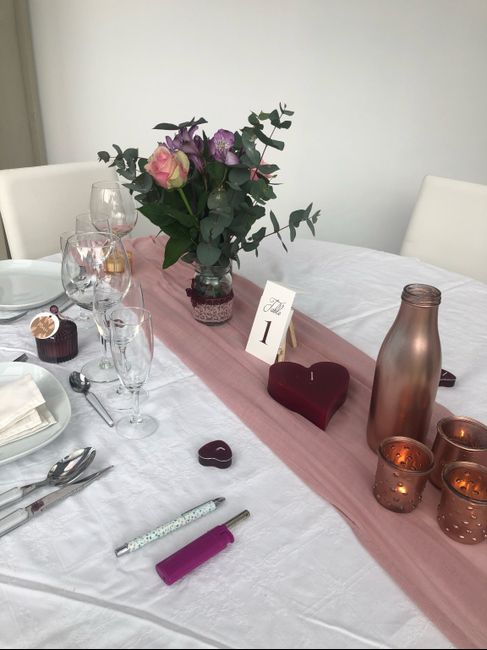 Avis décoration table 1