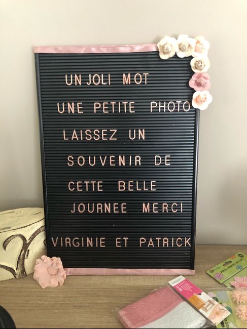 Panneau livre d’or diy qu’en pensez vous? 2