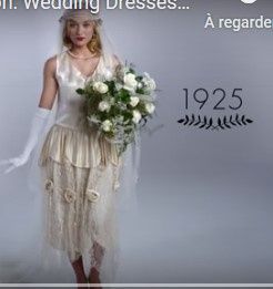 Evolution des robes de mariée depuis 100 ans 2