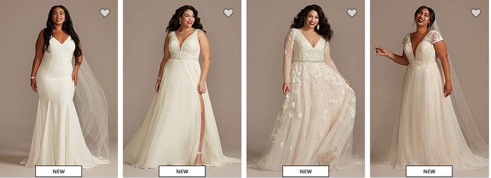 Une robe pour une mariée qui a des formes 7