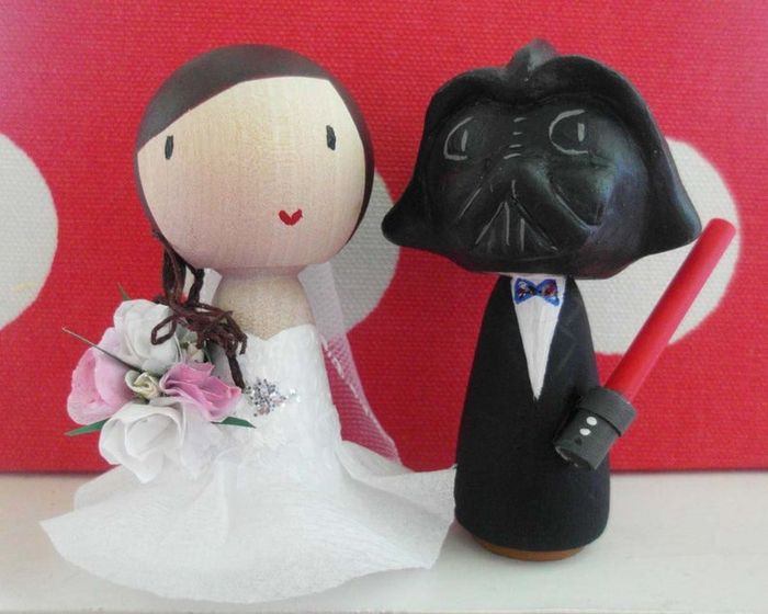 Cake topper pour le fun 3