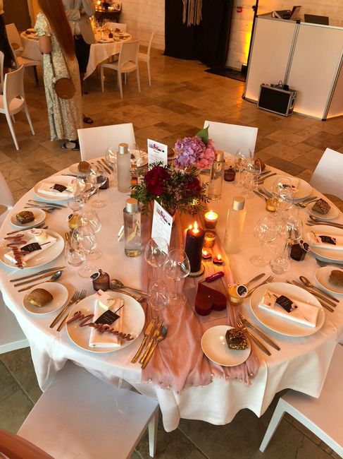 Tu as prévu combien d'invités par table ? 🤔 1