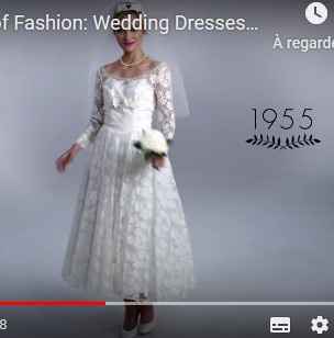 Evolution des robes de mariée depuis 100 ans - 5