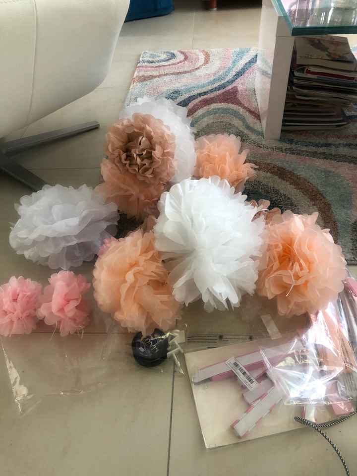 Boulot de déco du dimanche pour mariage du 15 mai - 1