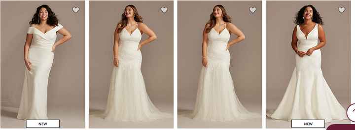 Une robe pour une mariée qui a des formes - 1