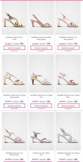 Chaussure sur showroom privée - 2