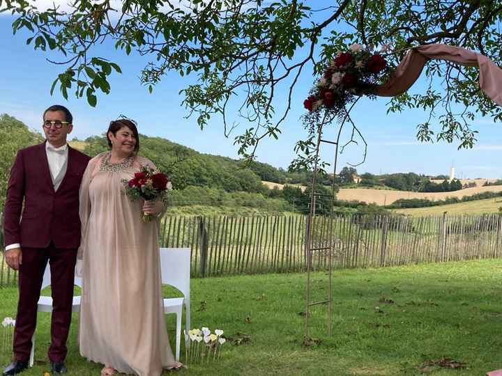 Une Arche pour votre cérémonie en rose - 1