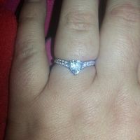 Ma bague de fiançailles !
