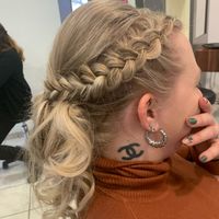 Aujourd’hui j’ai servit de modèle coiffure - 2