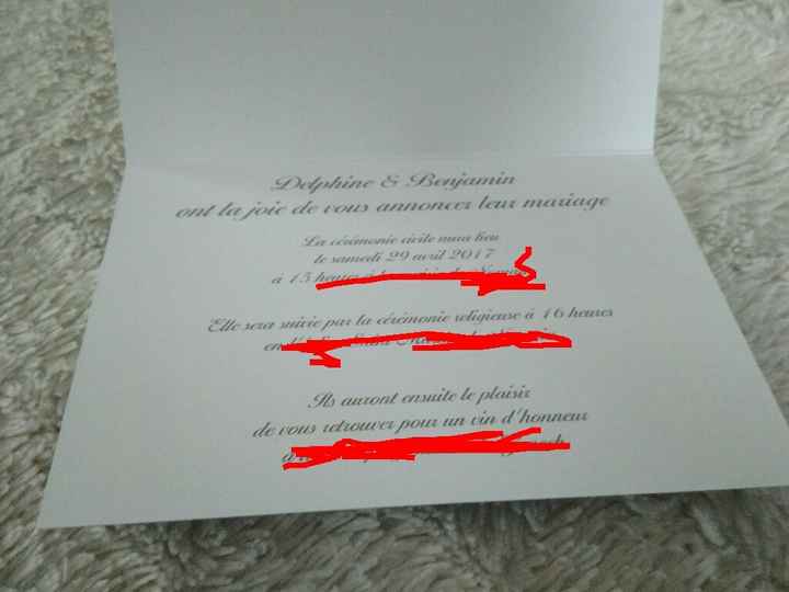 Faire-parts reçus - 2