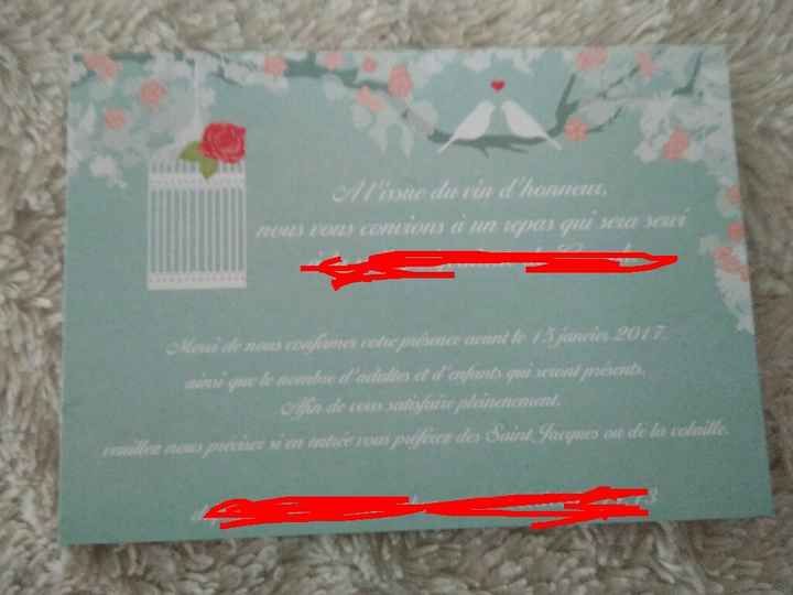 Faire-parts reçus - 3