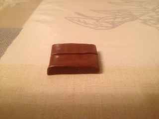 Marque place caramel en fimo