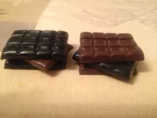 Marque place chocolat en fimo