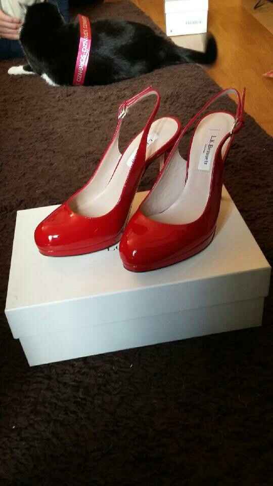 Chaussures rouge - 1