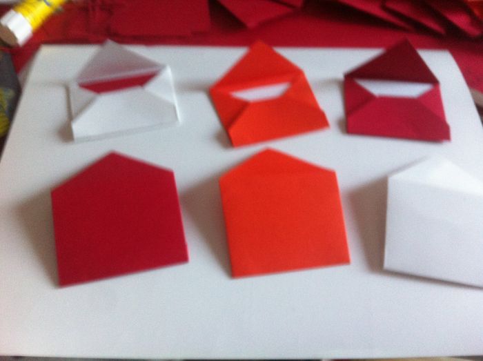 Minis enveloppes pour livre d or fait maison