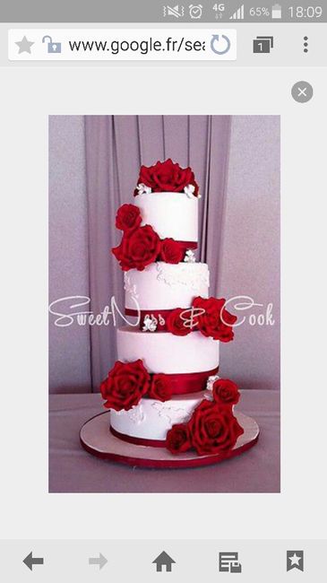 Wedding cake qu'avez vous choisis? - 1