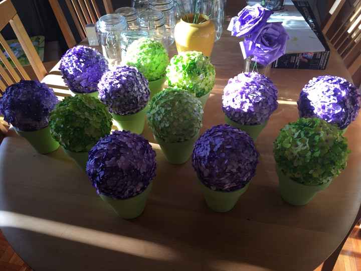 Fleurs filtre a cafe hortensia et rose - 1