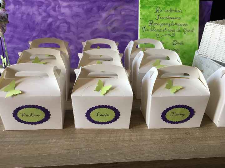 Table des enfants : box cadeau