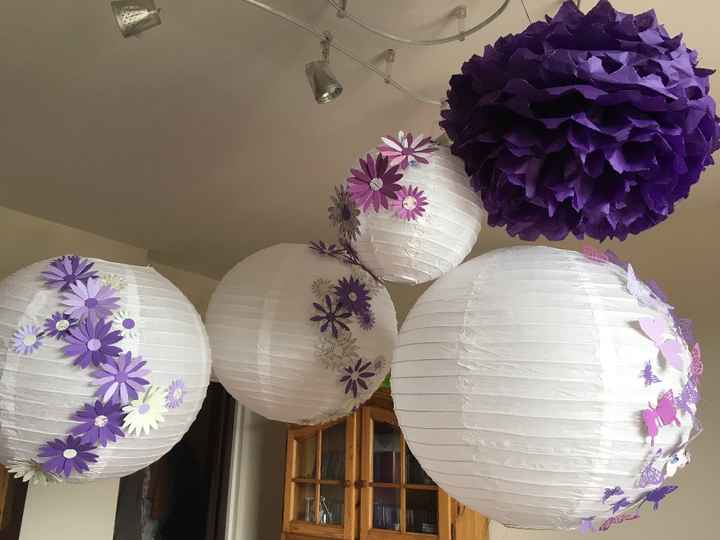 Un echantillon de ma déco de plafond