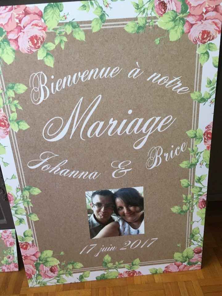 Panneau de bienvenue